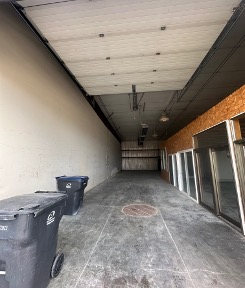 Interior of storage condominium unit #15 at 7340 Darlin Dr.